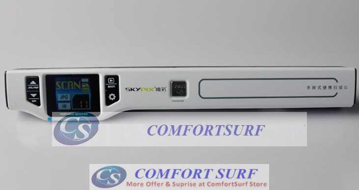 Portable SkyPix Handheld / Cordless Color Scanner Printer 1050dPi